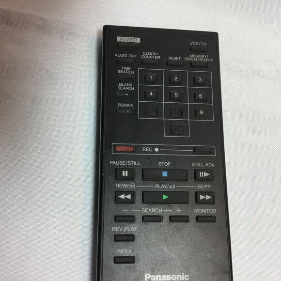 Panasonic VEQ0963 VCR Remote Control AG-1730 - Picture 2 of 5